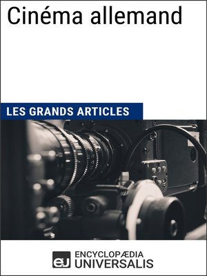 cover image of Cinéma allemand (Les Grands Articles)